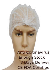 China Polypropylene Surgical Head Cover , Disposable Surgical Bonnets For Food Processing supplier