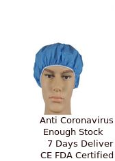 China OEM ODM Surgical Head Cover Non Irritating Skin Friendly Double Elastic  For Hospital supplier