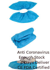 China Nursing Non Slip Disposable Shoe Covers Breathable Non Woven Eco Friendly supplier