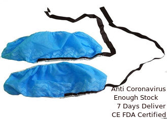 China PP Disposable Shoe Guards Dust Proof  20-50 GSM Anti Static Wear Resistant supplier