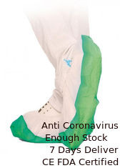 China Dust Proof Disposable Waterproof Shoe Covers  Excellent Fluid Resistance Anti Dirt supplier
