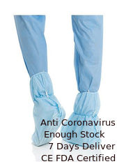 China Large Size Surgical Shoe Covers , Disposable Indoor Shoe Covers Non Woven supplier