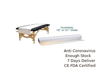 China Comfortable Disposable Double Bed Sheets Multi Ply Poly Tissue Rolled 120 pcs / Roll supplier