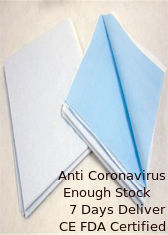 China Waterproof Disposable Bed Covers Soft Durable Multiple Layer Hygienic supplier