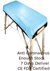 China Impermeable Disposable Bed Cover Roll Lightweight Anti Static For Hospital Clinic supplier