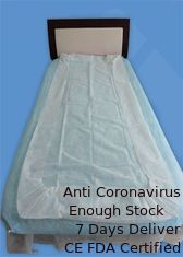 China Non Slip Disposable Waterproof Mattress Protector Oil Proof  Elastic Four Corner supplier