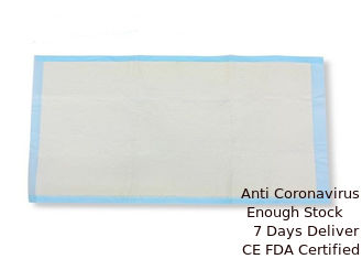 China Cotton  Disposable Bed Covers Heavy Absorbency Non Polymer Construction supplier