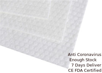 China Lint Free Sterile Drapes Surgery , Sterile Surgical Gowns Reinforced Wood Pulp 4 Ply supplier