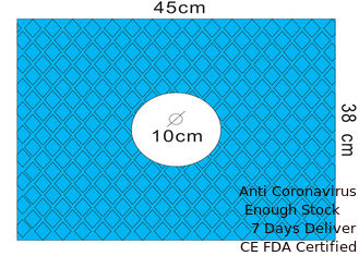 China Non Adhesive Laminated Surgical Sheet , Operating Room Drapes ISO CE Approved supplier