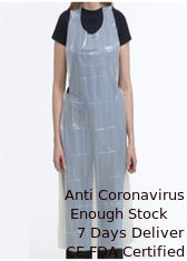 China Biodegradable Disposable Plastic Aprons Odorless Non Toxic Material Non Irritating supplier
