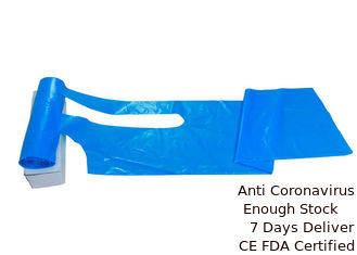 China Water Resistant Disposable Plastic Aprons Roll Packed For Hospital Clinic supplier