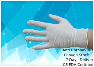 China Extra Strength Surgical Hand Gloves Anti Puncture 16 Inches S M L Size Odourless supplier