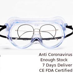 China Virus Preventing Medical Safety Glasses Fully Enclosed Recycled Anti Fog Impact Resistant supplier