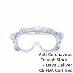 China Polycarbonate  Medical Safety Glasses Impact Resistant With Four Valves supplier