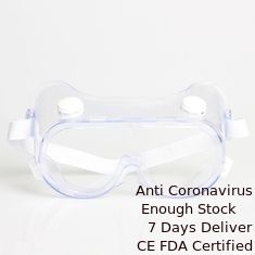 China Disposable  Surgical Safety Glasses Ergonomic Design Adjustable  For Hospital Clinic supplier