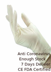 China FDA Approved Clear Disposable Gloves Excellent Ductility Stretchability Flexibility supplier