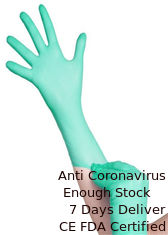 China Durable Clear Plastic Kitchen Gloves , Sterile Rubber Gloves  No Color Difference supplier