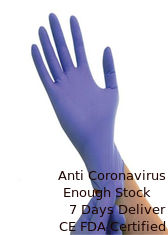 China Eco Friendly Polythene Disposable Gloves Anatomic Shape Comfortable Fatigue Prevention supplier