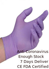 China Non Toxic Disposable Hand Gloves , Disposable Vinyl Gloves Tasteless Smooth Surfaced supplier