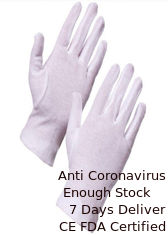 China Sweat Absorbing Disposable Hand Gloves Rolled Rim Facillitate Easy Donning supplier