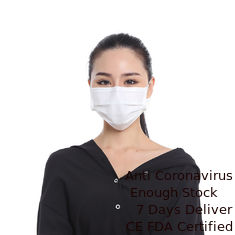 China Anti Dust Disposable 3 Ply Face Mask , Non Woven Disposable Face Mask supplier