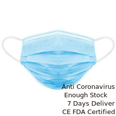 China Perfect Disposable Dust Mouth Mask Non Woven 3 Layer Face Mask  Antibacterial supplier