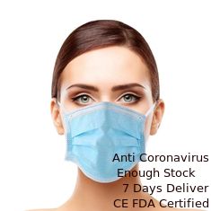China Soft Disposable Face Mask High Filtration Non Irritating Non Woven Mouth Mask supplier