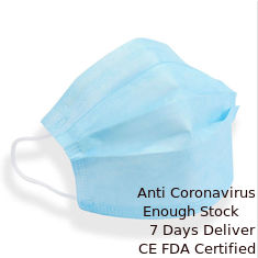 China Earloop Procedure Masks , Dispsoable Isolation Face Mask For Beauty Room supplier