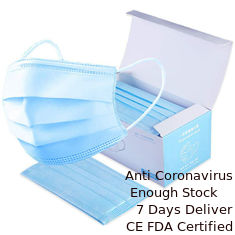 China Sterile Disposable Face Mask , Personal Care Air Pollution Protection Mask supplier