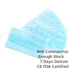 China Light Weight Disposable Pollution Mask Liquid Proof Adult Face Mask supplier