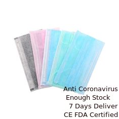 China Eco-Friendly Disposable Breathing Mask , 3 Ply Non Woven Face Mask supplier