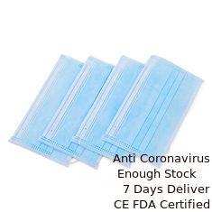 China Non Woven Disposable Face Mask High Filtration Capacity Dust Protection Mask supplier