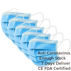 China Skin Friendly Disposable Face Mask For Filter Pollen / Dust / Bacterial supplier