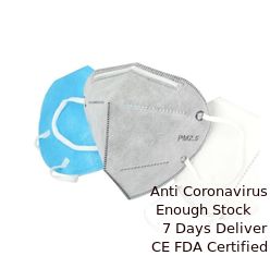 China Vertical Fold Flat Folding FFP2 Mask Non Woven Fabric Anti-Dust Disposable Mask supplier