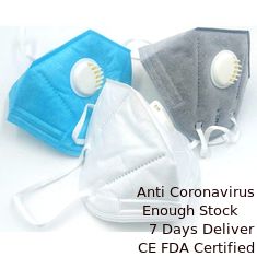 China Anti Dust FFP2 Foldable Dust Mask With Valve High Filtration Capacity supplier