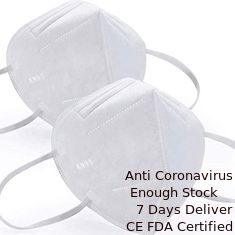 China Anti Pollution 3D Foldable KN95 Face Mask , 4-Layer Air Filter Safety Mask supplier