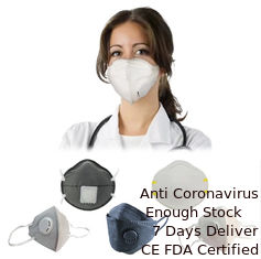 China Personal Protective Folding Ffp2 Mask  Dustproof Industrial Breathing Mask With Valve supplier