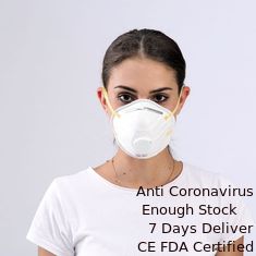 China Cup Shape Disposable Dust Mask , FFP1/ FFP2 Cup Mask With Valve supplier
