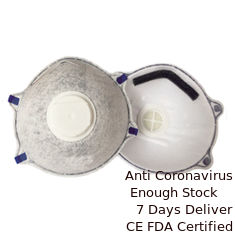 China Anti Bacteria Cup FFP2 Mask Personal Use N95 Respirator With Valve supplier