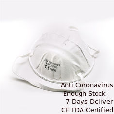 China Eco Friendly Cup FFP2 Mask , Particulate Respirator Mask For Public Place supplier