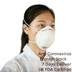 China Disposable N95 PM 2.5 FFP2 Anti Pollution Respirator Face Mask For Industrial Field supplier
