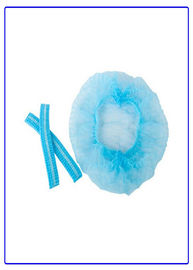 Nurse Laboratory Disposable Scrub Caps With Double Elastic String Skin Friendly supplier