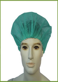 18'' 21'' 24'' Disposable Hair Cover , Disposable Nurse Cap Economic For Operating Room supplier