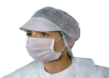 Surgical Head Cover Breathable High Air Permeability 520mm Diameter Elastic Edge supplier