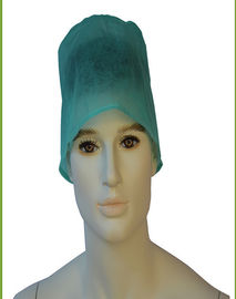 Spunbond Fabric Disposable Bouffant Scrub Caps  61x14 Cm High Tensile Strength supplier