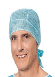 Sweat Absorption Surgical Head Cover , Disposable Hair Nets Polypropylene supplier