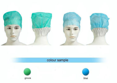 Oil Proof Disposable Bouffant Caps Fluid Repellent SMS Material Eco Firendly supplier