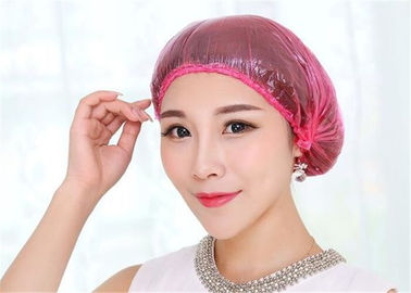PE Strip Round Plastic Head Cover Transparent Wide Application Hygienic For Long Hair supplier