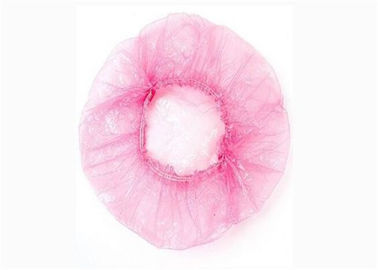 PE Strip Round Plastic Head Cover Transparent Wide Application Hygienic For Long Hair supplier
