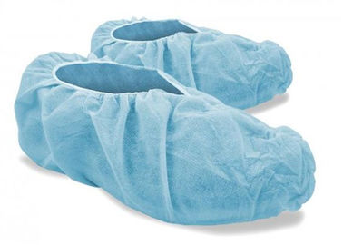 High Elasticity Surgical Shoe Covers , Disposable Plastic Boot Covers Durable supplier